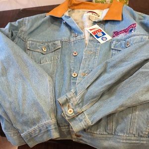 Dungaree Jacket - New England Patriots Logo - XXL